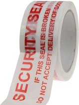 TD47 Security Seal Tape 50mm x 66m Wit