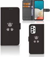 Telefoonhoesje Geschikt voor Samsung Galaxy A53 Wallet Book Case Verjaardagscadeau Gorilla