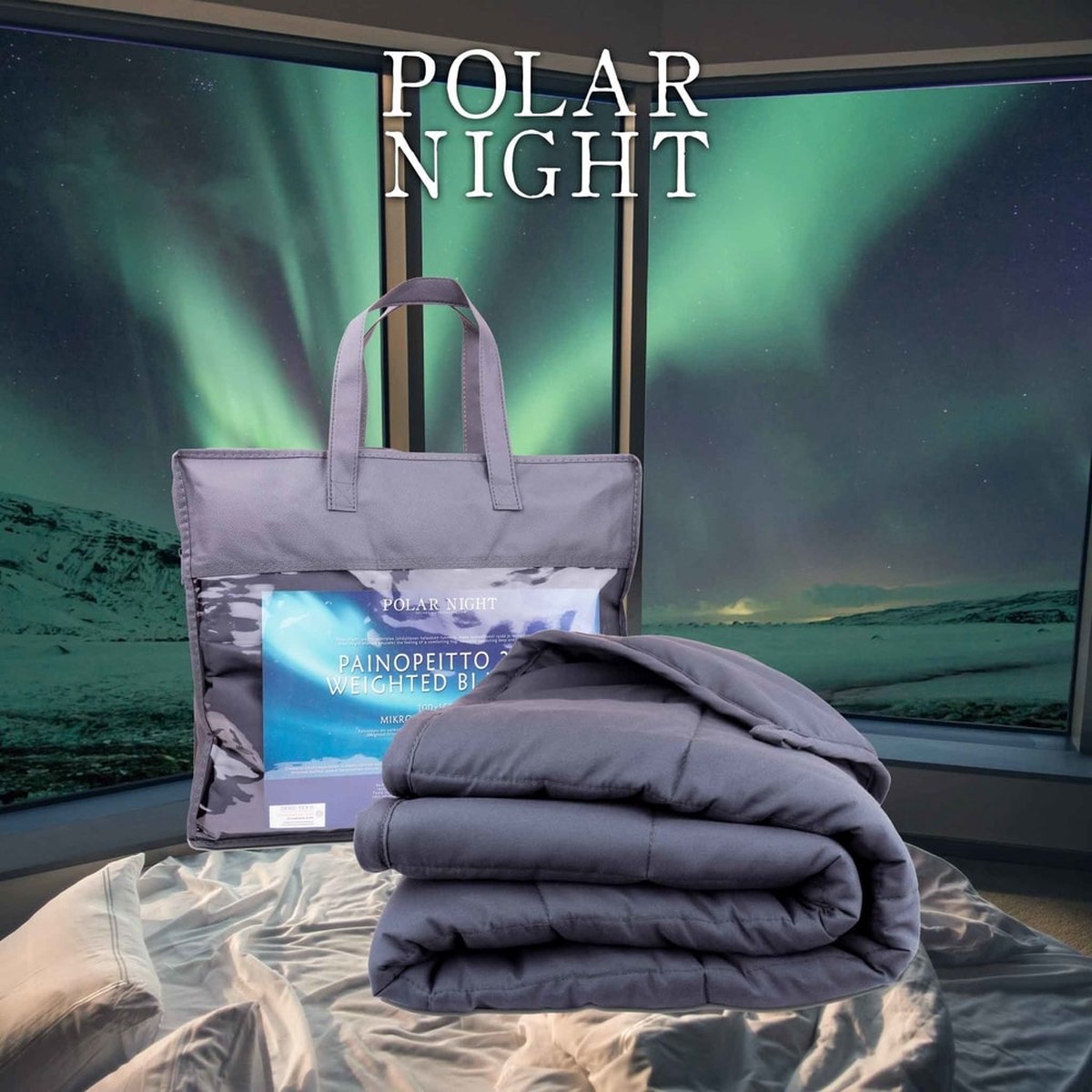 Polar Night verzwaringsdeken microvezel 100x150 cm - 5 kg