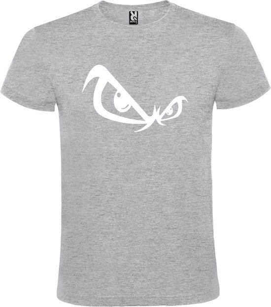 T-shirt Grijs ' No Fear' Wit Taille L