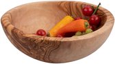 Bowls and Dishes Pure Olive Wood olijfhouten Schaal Ø 26 cm - Cadeau tip!