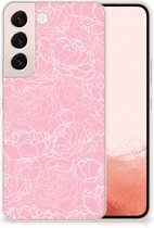 Coque Téléphone Coque Samsung Galaxy S22 Fleurs Witte