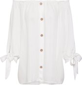 Hailys blouse eliana Wit-Xs
