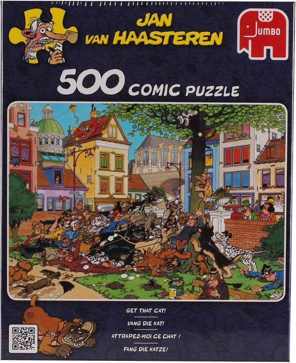 Jan van Haasteren Vang Die Kat! puzzel - 500 stukjes | bol.com