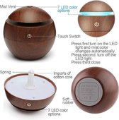 Aroma Diffuser | 130ml | Luchtverfrisser| verdamper | bevochtiger | Hout look