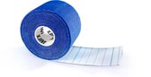 12x PREMIUM kinesiotape sporttape, elastische kwaliteitsbandage, 100% geweven katoen, waterafstotend, rollengte 5m, breedte 7,5cm, marineblauw