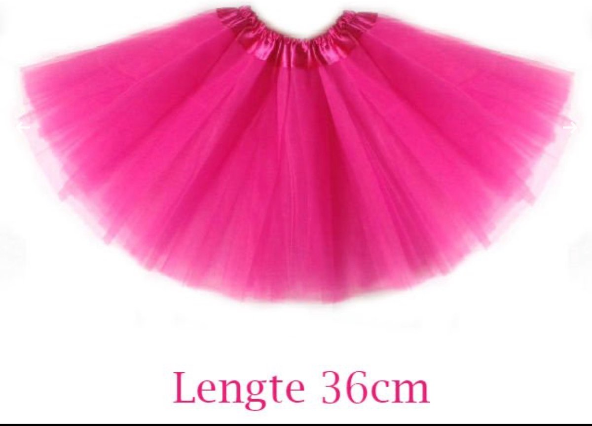 Tutu - Fuchsia kind - 36 cm