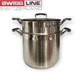 Swiss Line Couscous pan - 12L in INOX