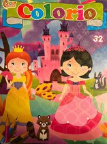 kleurboek princess en elfjes