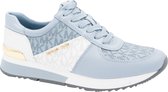 Michael kors Allie Trainer Dames Sneakers - Lichtblauw - Maat 37