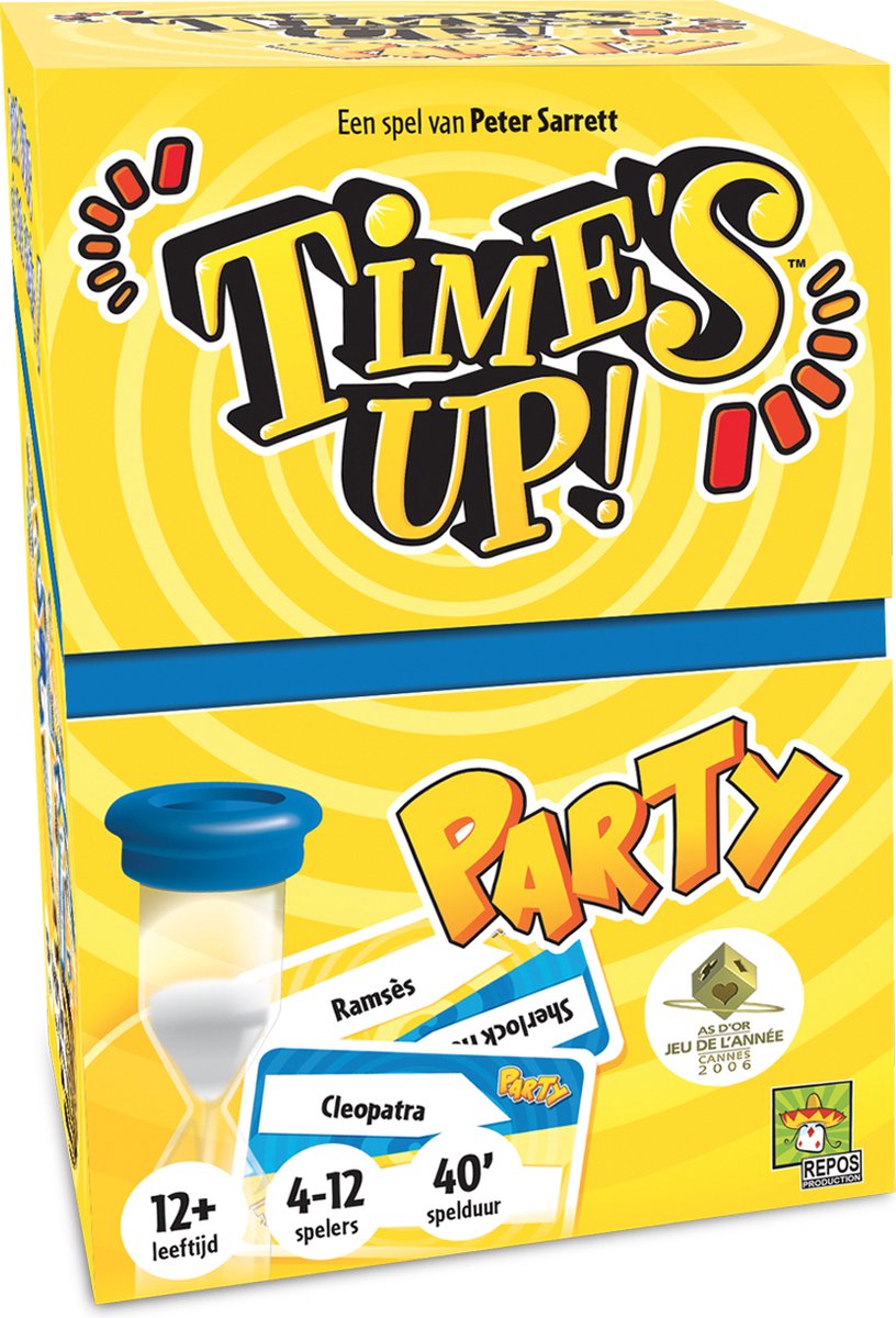Faculteit wat betreft Terughoudendheid Time's Up! Party - Kaartspel | Games | bol.com