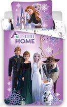 KD® - Disney Frozen Baby Dekbedovertrek Rendelle Is Home - 100 x 135 cm - Katoen