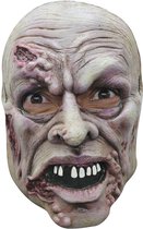 Partychimp Gezichtsmasker Zombie 7 Halloween - Latex - Rood - One-size