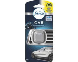 Febreze Auto Luchtverfrisser - Nieuwe autogeur - 1 stuk - Met clip - Laat tot 30 dagen een lichte frisse geur achter - 2ml