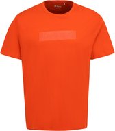 S.oliver Men Big Sizes shirt Sinaasappel-3Xl
