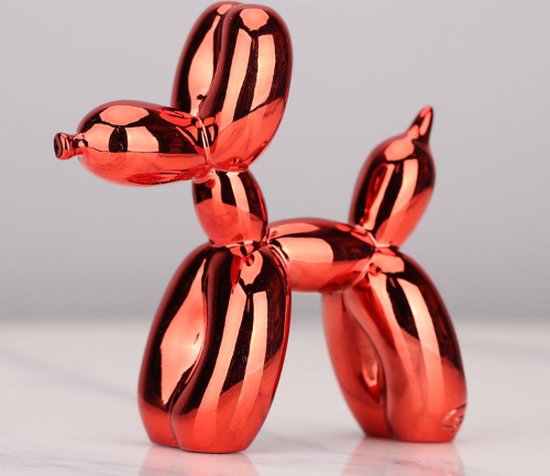 Artick Ballon Hond Beeldje - Balloon Dog - Jeff Koons Replica - Decoratie -  Kunst -... | bol.com