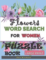 Flowers Word Search For Women Puzzle Book