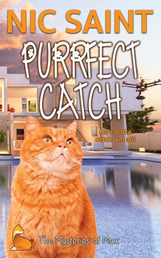 Mysteries of Max- Purrfect Catch - cover