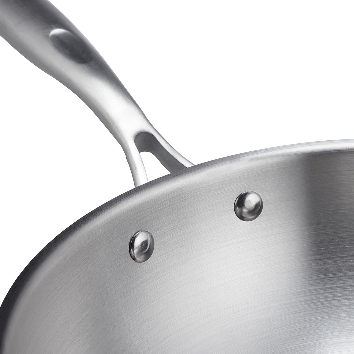 Wokpan Wokpan RVS 32 cm Wokpan - afbeelding 2