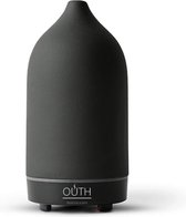 Outh Aroma Diffuser 160ml - Keramisch - Zwart - LED verlichting - Luxe Afstandsbediening