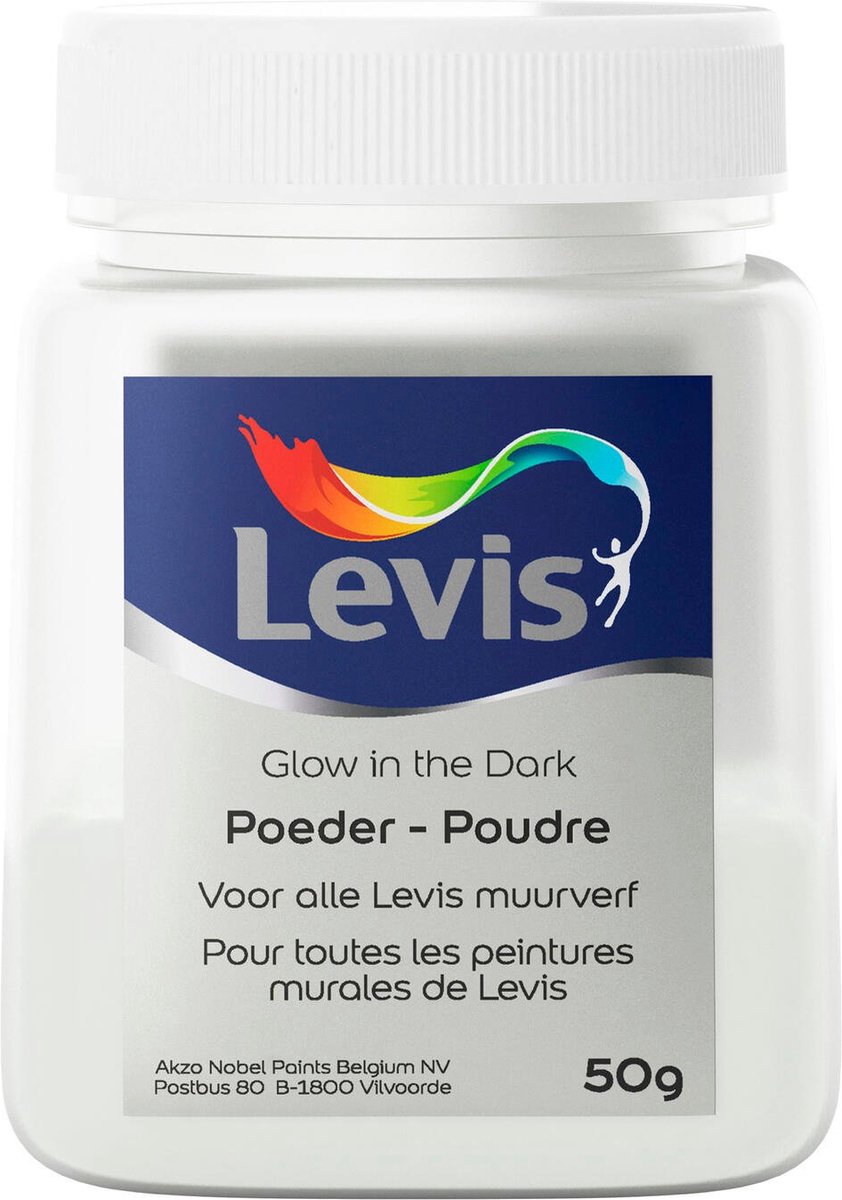 Levis Ambiance - Glitters Muur - Glow in the dark - 0.05KG - Levis