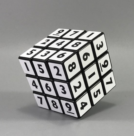 Afbeelding van het spel Sudoku Kubus - Sudoku Breinbreker - Denkspel - Wit