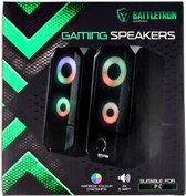 Battletron gaming speakers met licht USB