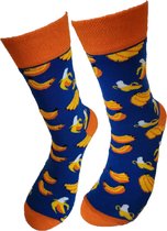 Verjaardag cadeau - Banaan - Grappige sokken - Bananen sokken - Leuke sokken - Vrolijke sokken - Luckyday Socks - Cadeau sokken - Socks waar je Happy van wordt - Maat 37-42