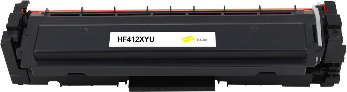 HP CF412X Toner Geel 5000 Pagina's - Huismerk Compatible - CF412X compatible CF412X alternatief - 046HY - Canon i-SENSYS LBP653Cdw LBP654CX MF732Cdw MF734Cdw MF735Cx imageCLASS LBP654cdw MF731cdw - HP Color LaserJet Pro M452dn