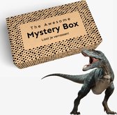 The Awesome Mystery Box - Dinosaurus - Speel Figuren Superset - Dinosaurus Speelgoed - 6x dino speelfiguren - 1x dino groei ei - 1x dino 3D puzzel ei - 1x dino auto - 2x dino vliegtuig - 1x d