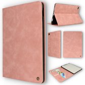 Samsung Galaxy Tab A7 Lite 8.7 inch (2021) Hoes Pale Pink - Casemania Book Case met Magneetsluiting