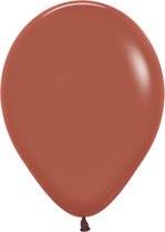 Sempertex Ballonnen Fashion Terracotta | 50 stuk | 5 inch | 13cm | Miniballonnen