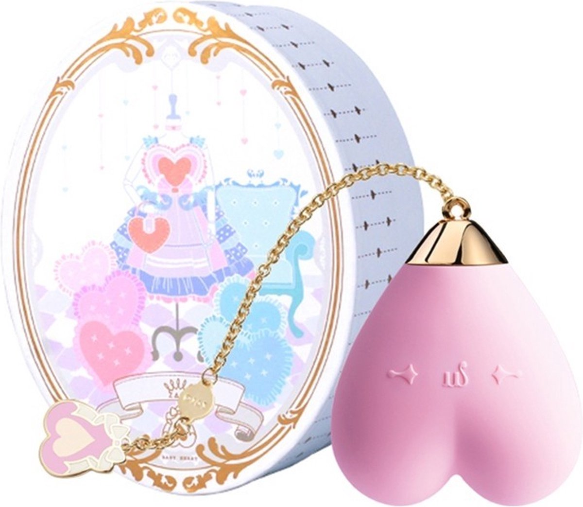 Zalo - Baby Heart vibrerend ei - violet