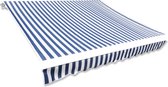 Everest Luifeldoek 450x300 cm canvas blauw en wit