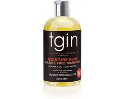 Tgin Moisture Rich Sulfate Free Shampoo 384 ml