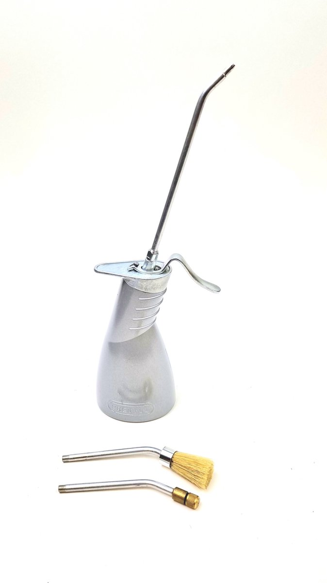 Pressol | oliespuit 300 ml | met accessoires | voor voor auto en fietsonderhoud