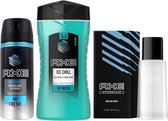 AXE Ice Chill Set - After Shave / Deo Spray / Douchegel