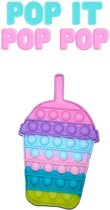 Pop IT slurpeel | milkshake | Multi color Fidget toys | Popit bubbels | Tiktok trend 2021 | Anti-stress fidget