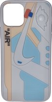 iPhone X/XS Case Air Jordan 1 - Nike Hoesje - ''UNC" - Diamant