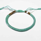 Wristin - Tibetaanse armband uiteinden turquoise/multi