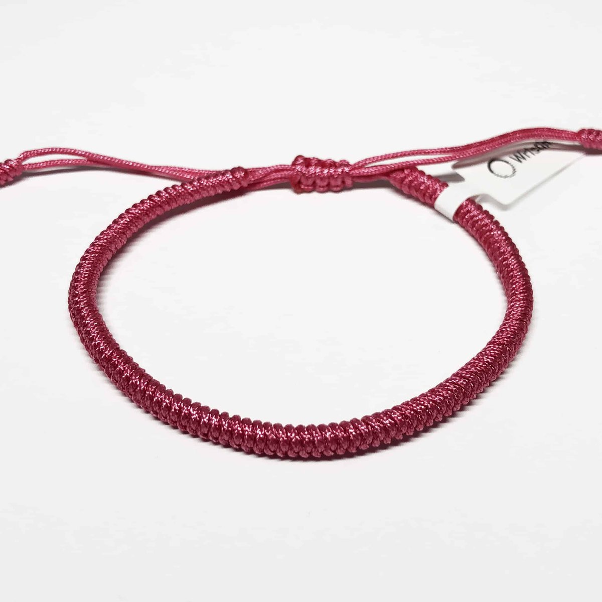 Wristin - Tibetaanse armband eenvoudig roze