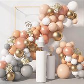 129 PCs Birthday ballonnenboog – Ballonverjaardag – Decoratie- Babyshower – Verjaardag – Bruiloft – Feest - Wijn - Wedding - Complete set