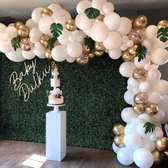 100 PCs Hawaii ballonnenboog – Ballonverjaardag – Decoratie- Babyshower – Verjaardag – Bruiloft – Feest - Wijn - Wedding - Complete set
