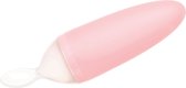 Boon - babylepel - revolutionaire babylepel - zonder knoeien - met ingebouwd voedselreservoir - BPA vrij- roze