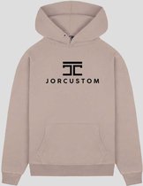 JORCUSTOM Trademark Loose Fit Hoodie - Sand - Volwassenen - Maat S