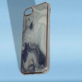 Apple iPhone 6 Plus / 6s Plus / 7 Plus/ 8 Plus Hoesje Grijs Marmer  Stevige Siliconen TPU Case – iPhone 6 Plus / 6s Plus / 7 Plus/ 8 Plus Luxe Xtreme Stevige Back Cover Shockproof