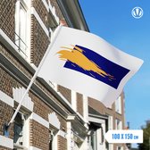 Vlag Bergen (NH) - officieel 100x150cm