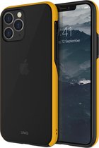 Uniq - iPhone 11 Pro, hoesje vesto hue, zwart/geel