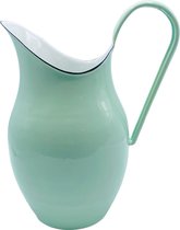 Aiguière - Pichet à eau Émail vert pastel - 2,5 litres