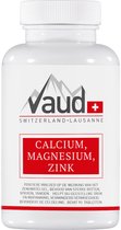 Vaud | Calcium Magnesium Zink | Tabletten 90 | Aanvullende mineraalformule | Mineralen |Ondersteunt spieren en het zenuwstelsel | Voor het behouden van sterke botten, tanden en spi
